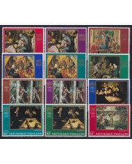 F-EX41833 TOGO MNH 1968 CHRISTMAS NAVIDAD ART PAINTING REMBRANDT DURER BRUEGEL.