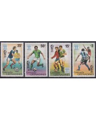 F-EX42649 GRENADA & GRENADINES MNH 1978 ARGENTINA WORLD CUP SOCCER FOOTBALL.