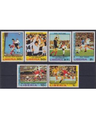 F-EX42670 LIBERIA MNH 1978 ARGENTINA CHAMPIONSHIP WORLD CUP SOCCER FOOTBALL.