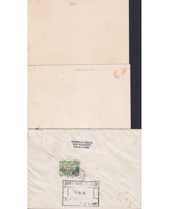 F-EX1906 POLONIA POSLKA POLAND. 10 SPECIAL CANCEL CHESS AJEDREZ.