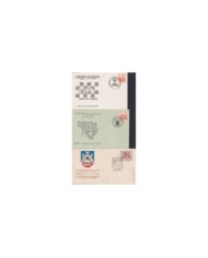 F-EX1923 YUGOSLAVIA JUGOSLAVIJA. 10 SPECIAL CANCEL CHESS AJEDREZ.