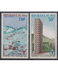 F-EX42705 MALI MNH 1968 WINTER OLYMPIC GAMES GRENOBLE.