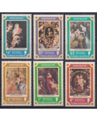 F-EX42144 TURKS & CAICOS MNH 1977 NAVIDAD CHRISTMAS ART PETER PAUL RUBENS.