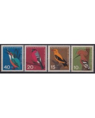 F-EX42247 GERMANY MNH 1963 WILDLIFE PRESERVATION BIRD AVES.