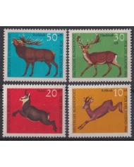 F-EX41684 GERMANY MNH 1966 ANTELOPE.