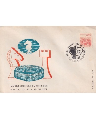 F-EX1924 YUGOSLAVIA JUGOSLAVIJA. 10 SPECIAL CANCEL CHESS AJEDREZ.