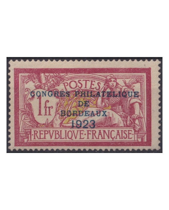 F-EX37466 FRANCE 1923 MNH PHILATELIC EXPO BORDEAUX. Yvert.182. Cat. 925€.
