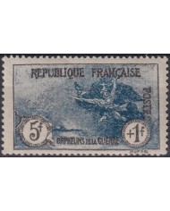 F-EX37469 FRANCE 1926 MNH 5fr + 1fr ORPHANS OF WAR MARSELLAISE. Yvert. 232