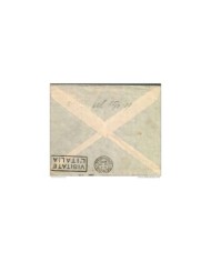 F-EX315 SPAIN ESPAÑA PENSION SCHRECK LAS PALMAS CANARIAS CENSORSHIP 1939 ITALY