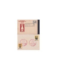 F-EX1907 POLONIA POSLKA POLAND. 10 SPECIAL CANCEL CHESS AJEDREZ.