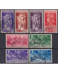 F-EX37500 ITALY 1930 USED V CENTENARY F. FERRUCCI COMPLETE SET.