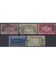 F-EX37612 SAUDI ARABIA HEJAZ OVERPRINT SURCHARGE STAMP LOT.