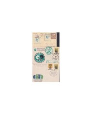 F-EX1911 POLONIA POSLKA POLAND 10 SPECIAL CANCEL CHESS AJEDREZ.