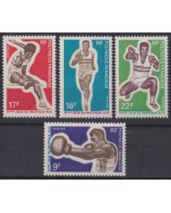 F-EX42122 POLYNESIE FRANCE MNH 1969 SOUTH PACIFIC GAMES ATHLETISM.