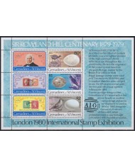 F-EX41915 GRENADINES & ST VINCENT MNH 1979 ROWLAND HILL CENTENARY EGG BIRD.