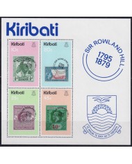 F-EX41922 KIRIBATTI MNH 1979 ROWLAND HILL CENTENARY OF STAMPS.