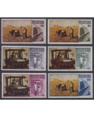 F-EX42145 TOGO MNH 1968 ART PAINTING MILLET VINCENT VAN GOGH.
