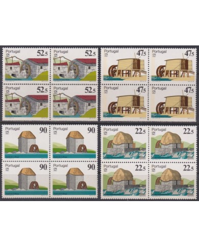 F-EX41864 PORTUGAL MNH 1986 TRADITIONAL ARCHITECTURE BLOCK 4.