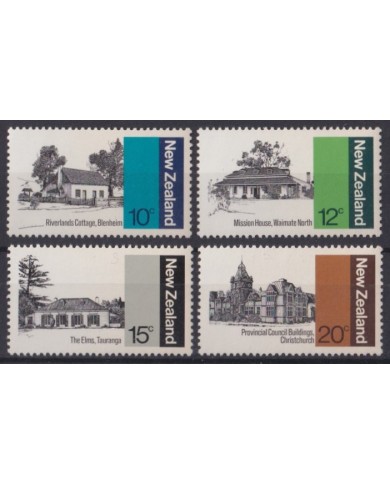 F-EX42109 NEW ZEALAND MNH 1979 COLONIAL ARCHITECTURE .