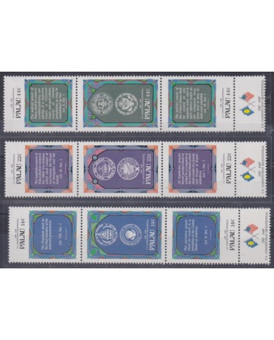F-EX42171 PALAU MNH 1987 BICENTENARIAL US CONSTITUTION.
