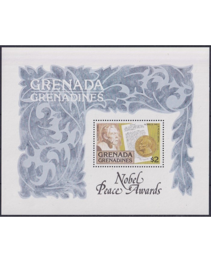 F-EX42647 GRENADA & GRENADINES MNH 1978 ALFRED NOBEL AWARD.