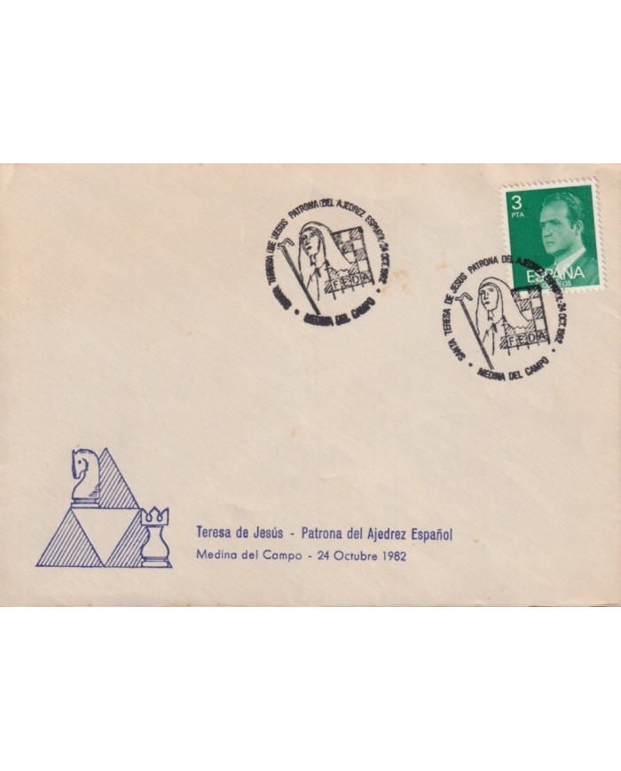 F-EX1938 ESPAÑA SPAIN. 11 SPECIAL CANCEL CHESS AJEDREZ.