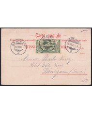 F-EX43128 SWITZERLAND 1900 POSTCARD BONIGEN – MEIRINSEN CAVE MEYRINSEN.