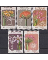 F-EX42820 BOTSWANA MNH 1977 CHRISTMAS NAVIDAD FLOWER FLORES.