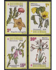F-EX42819 BOTSWANA MNH 1974 CHRISTMAS NAVIDAD FLOWER FLORES.