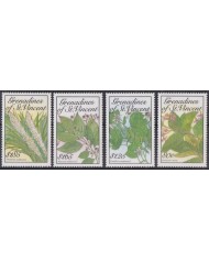 F-EX42878 GRENADINES ST VINCENT MNH 1984 FLOWER FLORES.