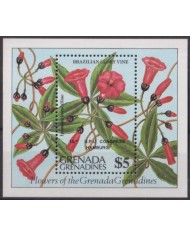 F-EX42876 GRENADINES ST VINCENT MNH 1984 FLOWER FLORES.