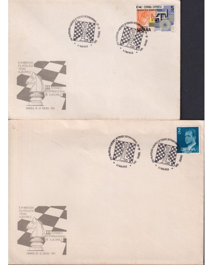F-EX1939 ESPAÑA SPAIN. 11 SPECIAL CANCEL CHESS AJEDREZ.