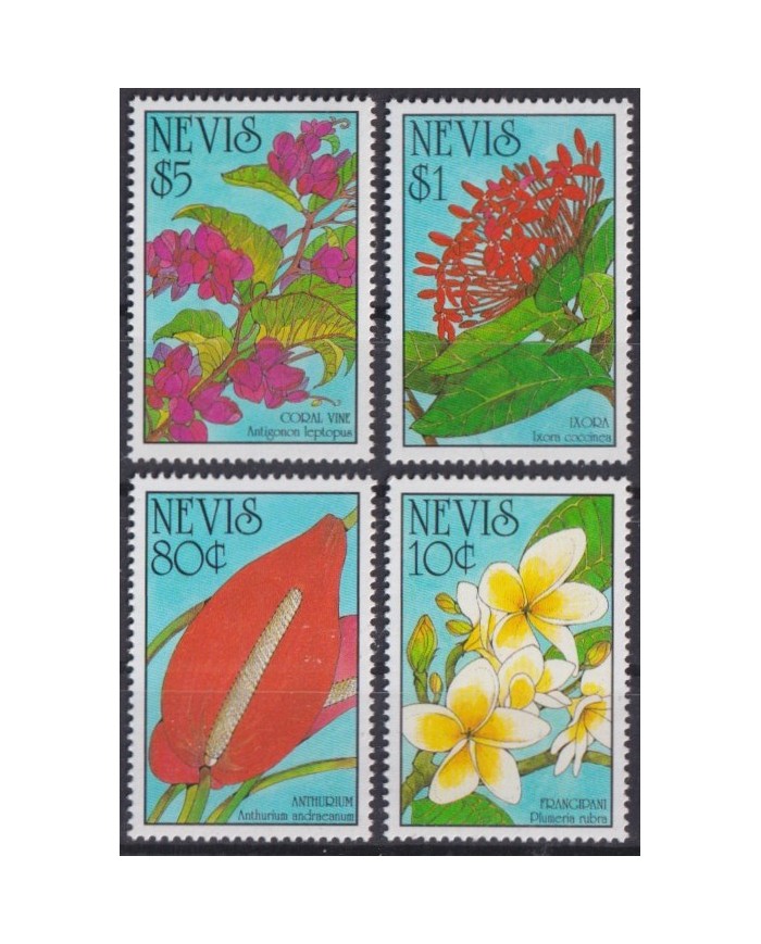 F-EX42946 NEVIS MNH 1993 FLOWER FLORES.