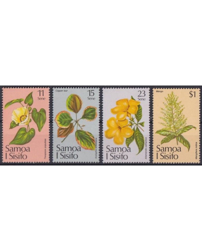 F-EX43013 SAMOA I SISIFO MNH 1981 FLOWER FLORES.