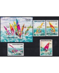 F-EX42405 CONGO MNH 1983 OLYMPIC GAMES SOLING YACHTING.