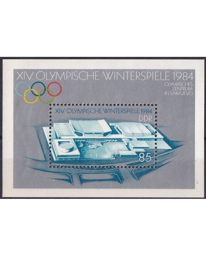 F-EX42793 GERMANY MNH 1984 OLYMPIC GAMES STADIUM.