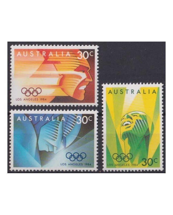 F-EX42806 AUSTRALIA MNH 1984 OLYMPIC GAMES LOS ANGELES.