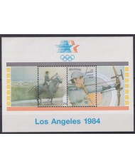 F-EX42811 BELGIUM BELGIQUE MNH 1984 OLYMPIC GAMES ARCHERY EQUESTRIAN.