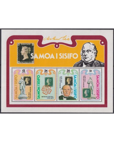F-EX43014 SAMOA I SISIFO MNH 1979 CENTENARY OF DEATH ROWLAND HILL.