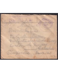 F-EX43212 GERMANY WWI 1915 MILITAR FREE POST HAMELN.