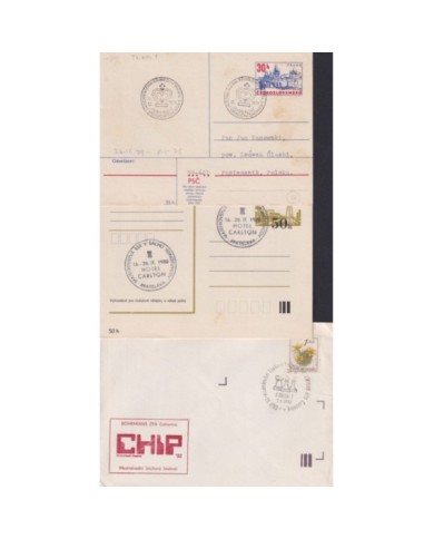 F-EX1926 CHECOSLOVAQUIA ESKOSLOVENSKO. 12 SPECIAL CANCEL CHESS AJEDREZ.