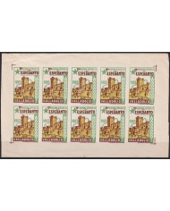F-EX42483 ESPAÑA SPAIN 1962 ESPERANTO CINDERELLA 23º CONGRESS IMPERF VALLADOLID.