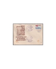 F-EX1902 RUSIA RUSSIA. 5 SPECIAL CANCEL CHESS AJEDREZ.