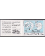 F-EX43475 SWEDEN SVERIGE SUEDE MNH 1989 BOOKLED POLAR FAUNA PHOCA PENGUIN BIRD.