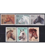 F-EX42570 POLAND POLSKA MNH 1989 HORSE CABALLOS.