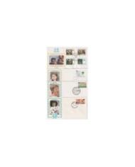 F-EX15706 CHILDREN YEAR 1979 FDC LOT PHILIPPINES NORFOLK AUSTRALIA NEW ZEALAND