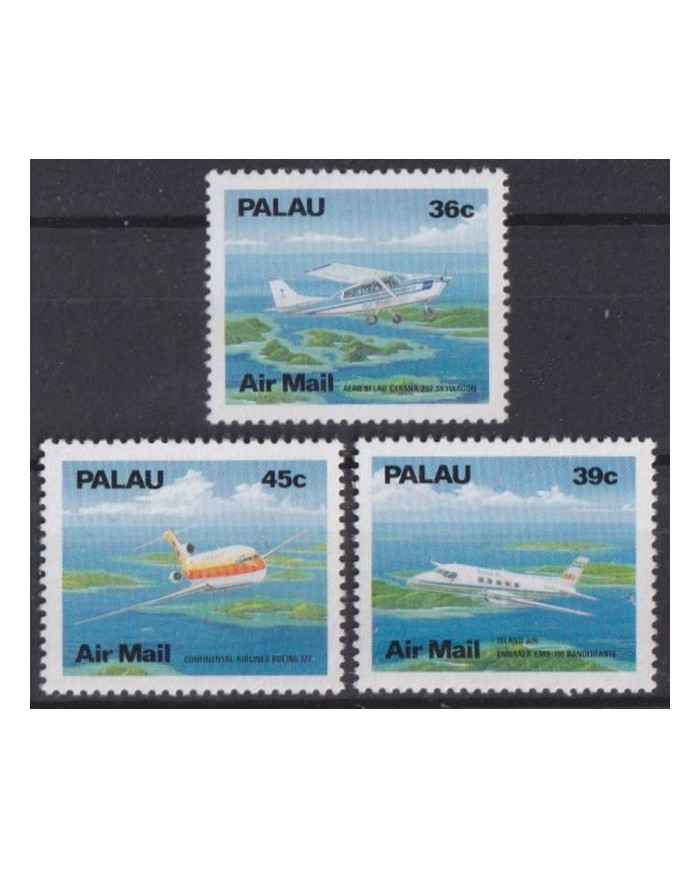 F-EX42974 PALAU MNH 1989 AVION AIRPLANE.