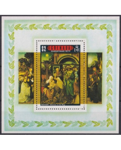 F-EX42873 GRENADA MNH 1973 CHRISTMAS NAVIDAD ART MOSTAERT ADORATION.