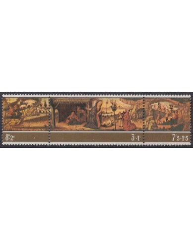 F-EX42925 MALTA MNH 1975 MILIED CHRISTMAS EASTER NAVIDAD ART PAINTING.