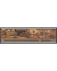 F-EX42925 MALTA MNH 1975 MILIED CHRISTMAS EASTER NAVIDAD ART PAINTING.